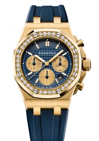 Review Audemars Piguet Replica Royal Oak OffShore 26231 Lady Chronograph 26231BA.ZZ.D027CA.01 watch - Click Image to Close